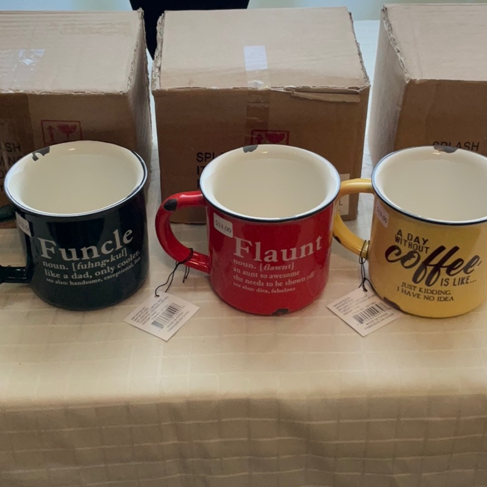 Colorful Ceramic Mugs